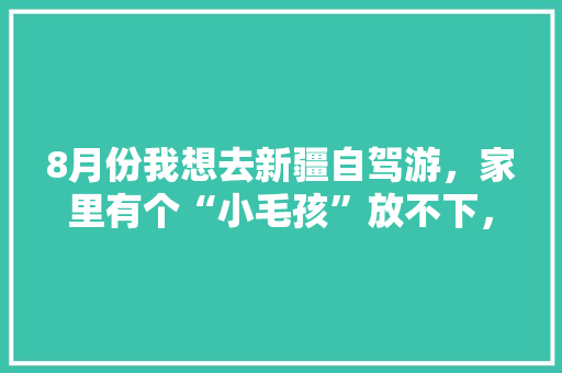 8月份我想去新疆自驾游，家里有个“小毛孩”放不下，请问一下，在新疆带宠物狗方便入住宾馆吗「云南旅游带狗攻略图片」 8月份我想去新疆自驾游，家里有个“小毛孩”放不下，请问一下，在新疆带宠物狗方便入住宾馆吗「云南旅游带狗攻略图片」 美食菜谱