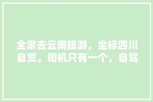 全家去云南旅游，坐标四川自贡。司机只有一个，自驾游感觉太累了。是坐高铁还是飞机呢？为什么「夫妻去云南旅游攻略图片」 全家去云南旅游，坐标四川自贡。司机只有一个，自驾游感觉太累了。是坐高铁还是飞机呢？为什么「夫妻去云南旅游攻略图片」 汽车常识