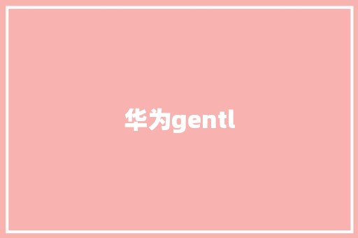 华为gentl 手机电脑