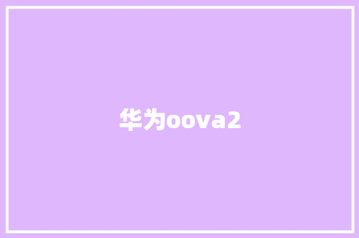 华为oova2 手机电脑