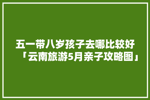 五一带八岁孩子去哪比较好「云南旅游5月亲子攻略图」 五一带八岁孩子去哪比较好「云南旅游5月亲子攻略图」 旅游攻略